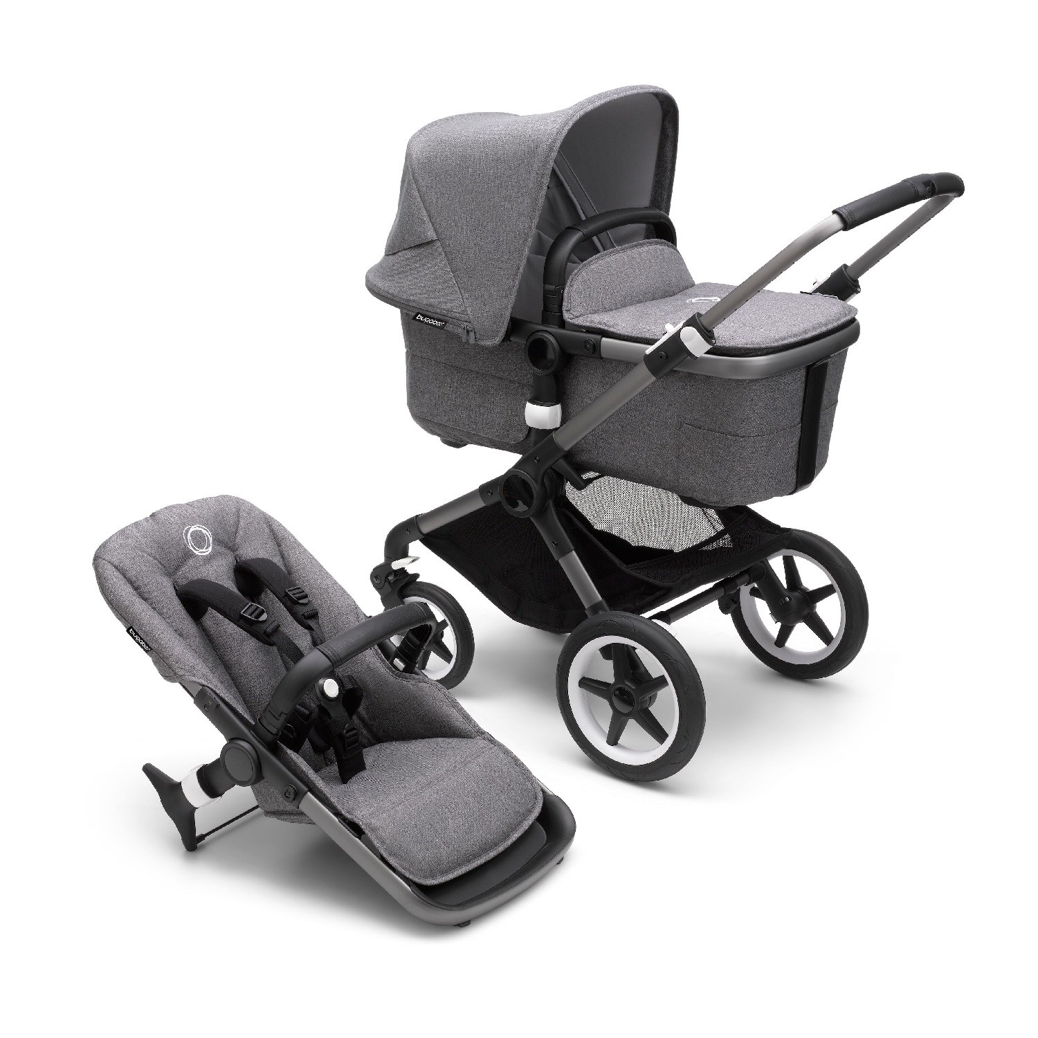 Bugaboo Fox 3 Complete (Graphite/Grey Melange) 