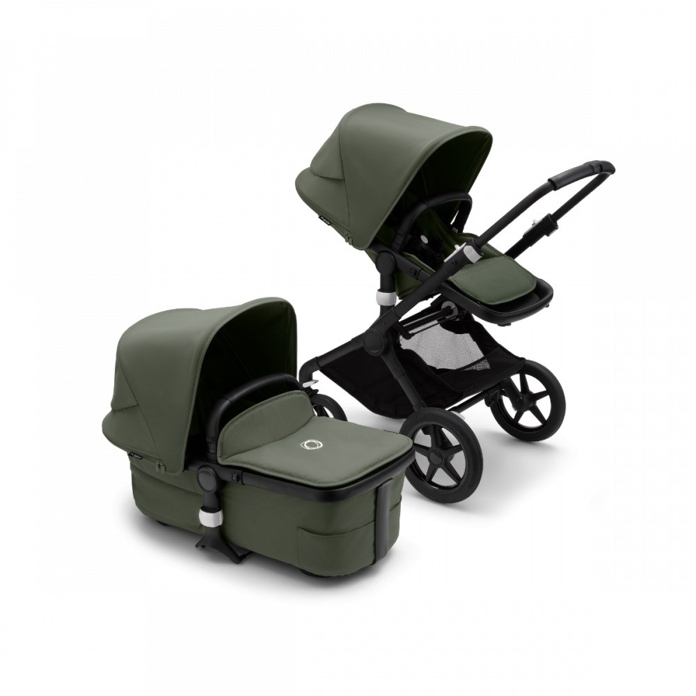 Bugaboo Fox 3 Complete (Black/Forest Green) 