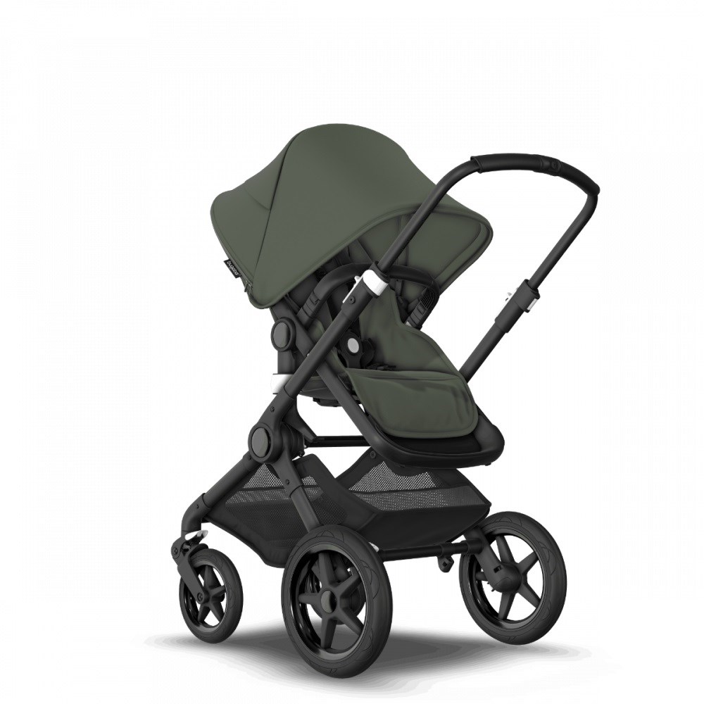 BUGABOO FOX 3 COMPLETO BLACK/FOREST GREEN-FOREST GREEN - Prénatal