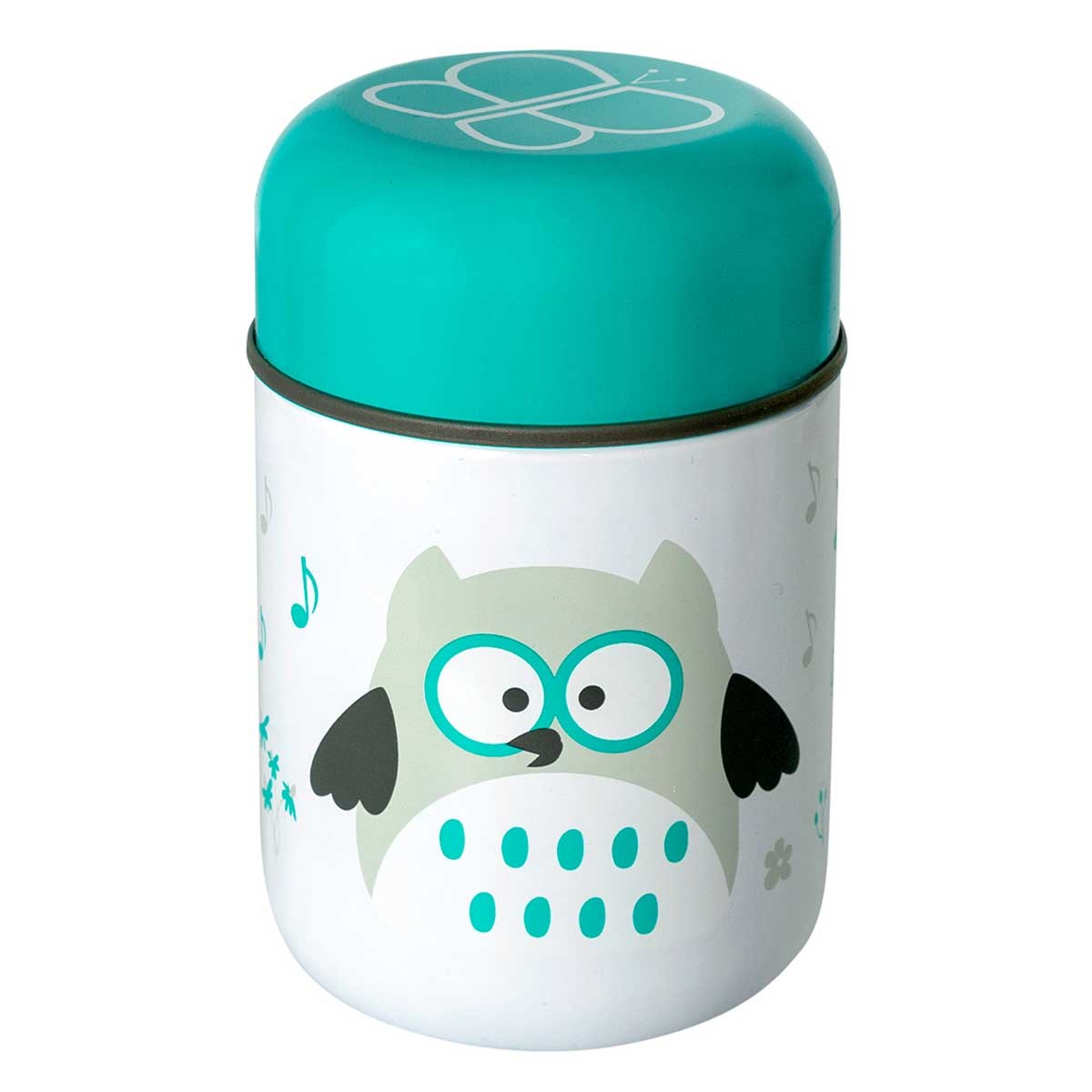 Bblüv Food Mama Termosu ve Kaşık Mavi 