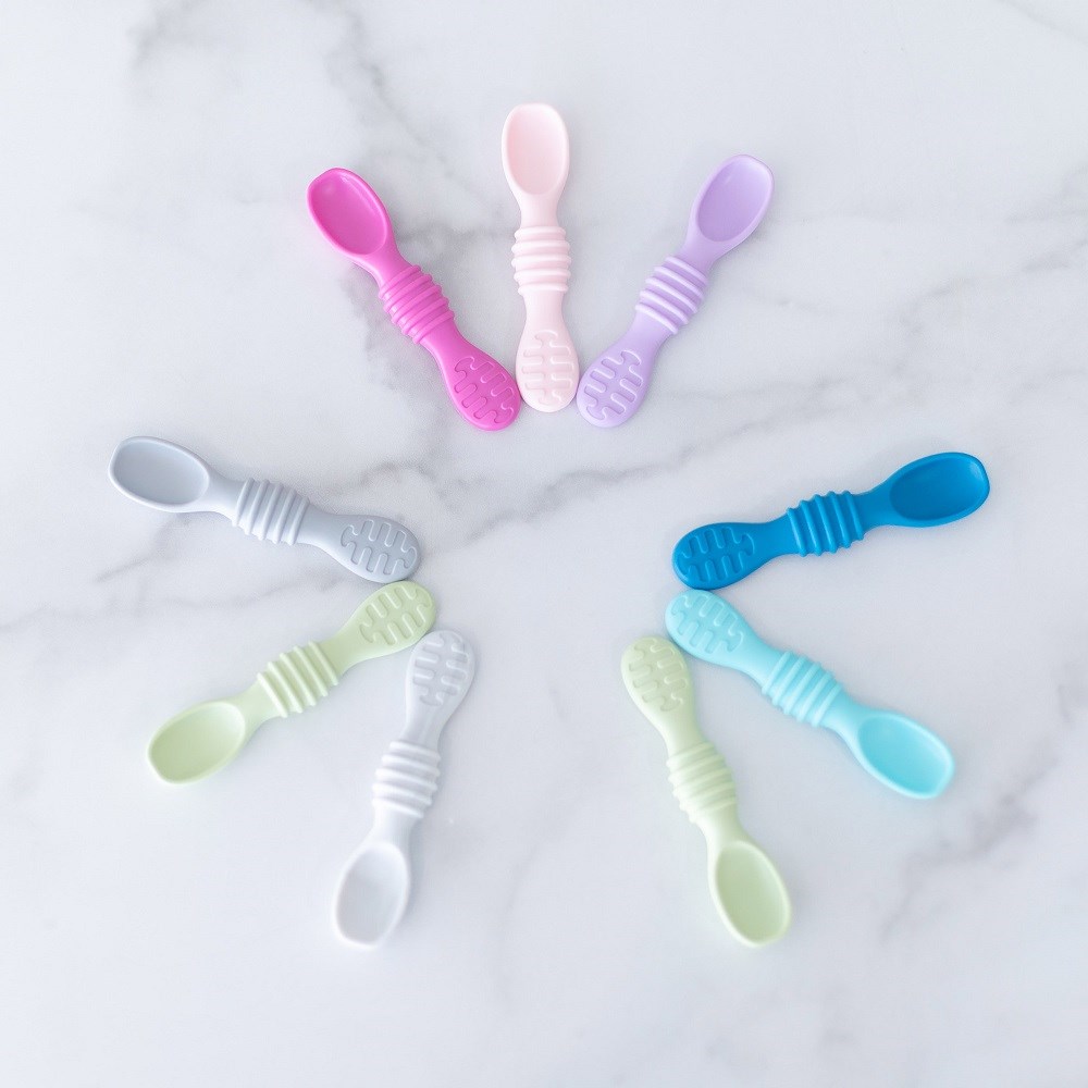 Bumkins Silikon Dipping Spoons Taffy 