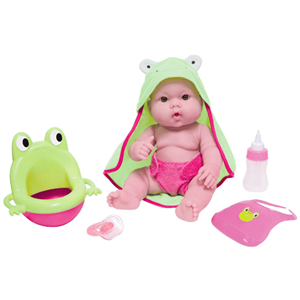 Berenguer Lots to Love Oyuncak Bebek 36 cm ve Kurbağa Lazımlık