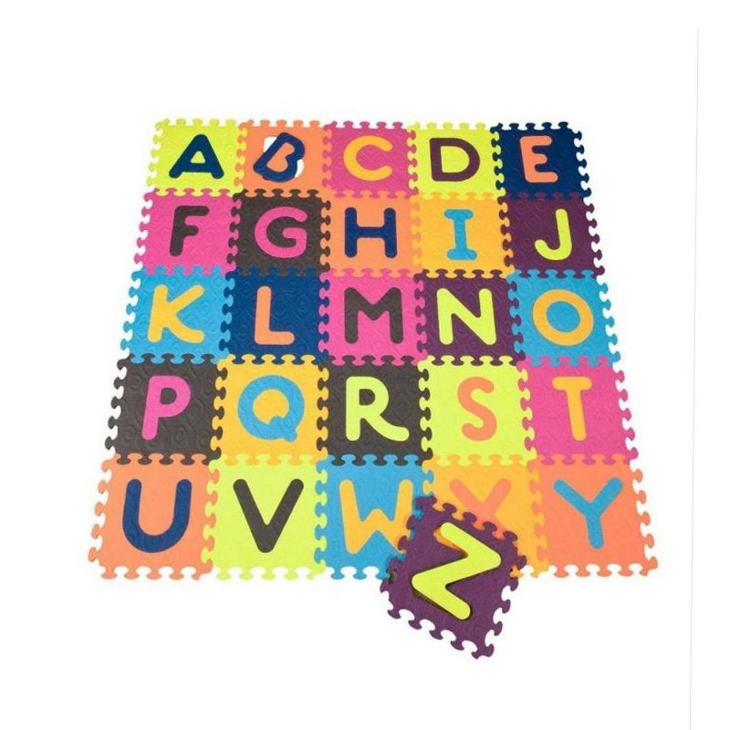 B Toys Alfabe 26 Harf Yer Matı 0 Ay+ 