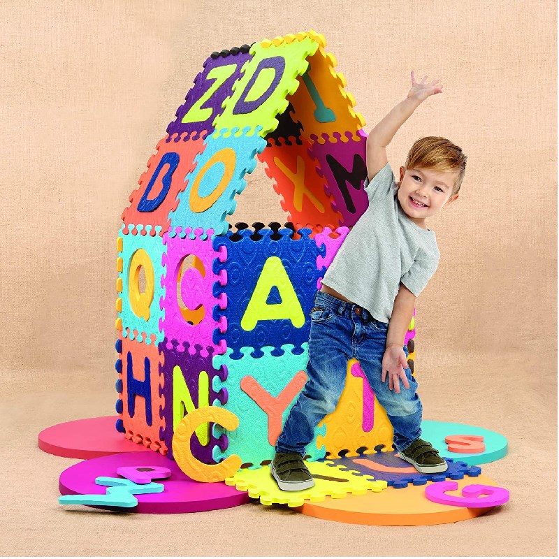 B Toys Alfabe 26 Harf Yer Matı 0 Ay+