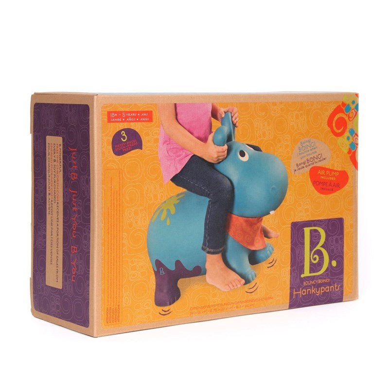 B Toys Zıplayan Hipopotam 18 Ay-5 Yaş 