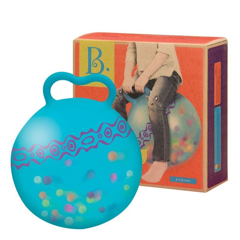 B Toys Işıklı Mavi Zıp Zıp Top 