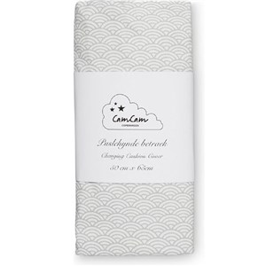 Cam Cam Grey Wave Alt Değiştirme Minder Kılıfı 50x65 cm