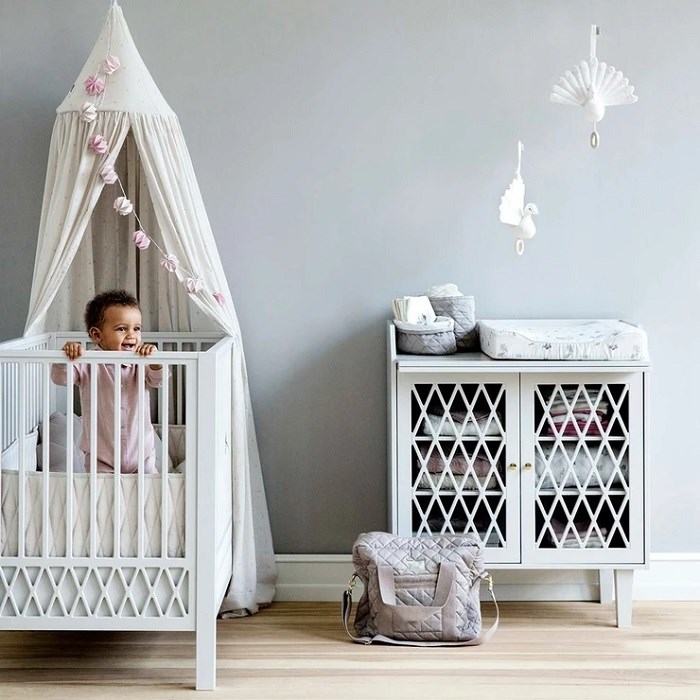 Cam Cam Dot Creme Cibinlik 50x250 cm 