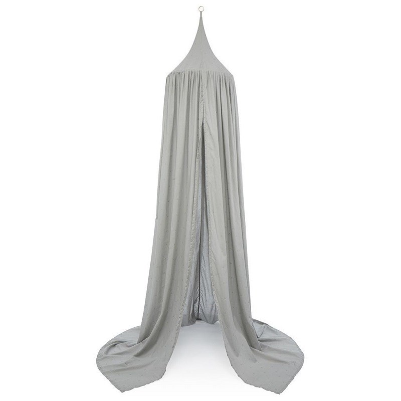 Cam Cam Dot Grey Cibinlik 50x250 cm 
