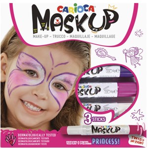 Carioca Mask Up Yüz Boyası Prenses 3 Renk