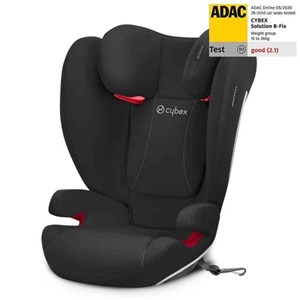 Adac'lı Cybex Solution B Fix 15-36 kg Oto Koltuğu (Volcano Black)