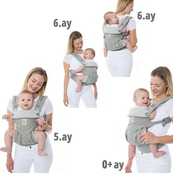Ergobaby Omni 360 Bebek Kanguru (Pure Black) 