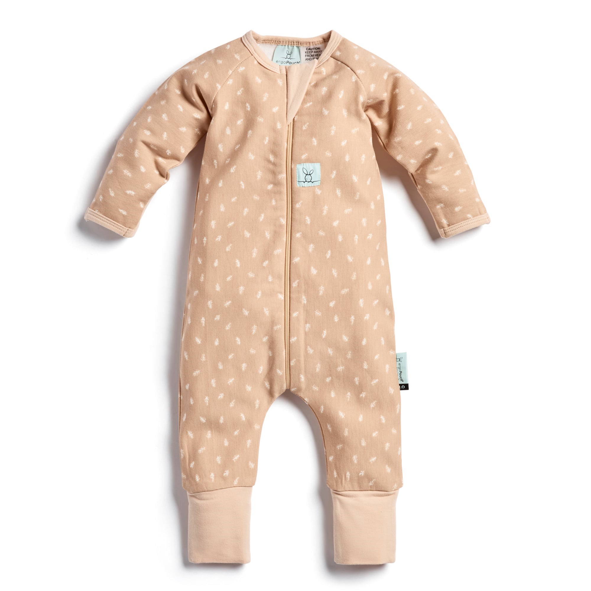 ErgoPouch Organik Koton Uyku Tulumu 1.0 TOG Golden Krem