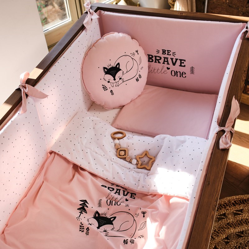Funnababy Be Brave Pudra Yatak Örtü Seti 100 x 150 cm