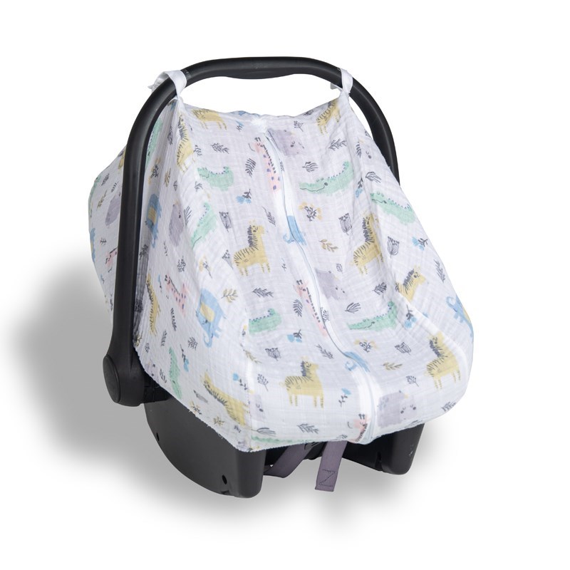 Funnababy Müslin Oto Koltuğu Kılıfı Safari 