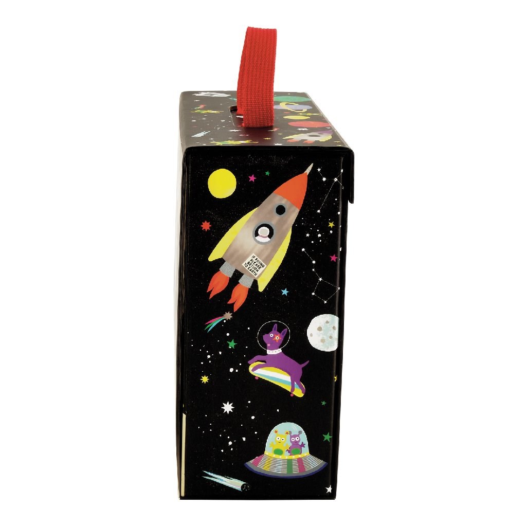 Floss Rock Ahşap Figürlü Oyun Kutuları - Space 