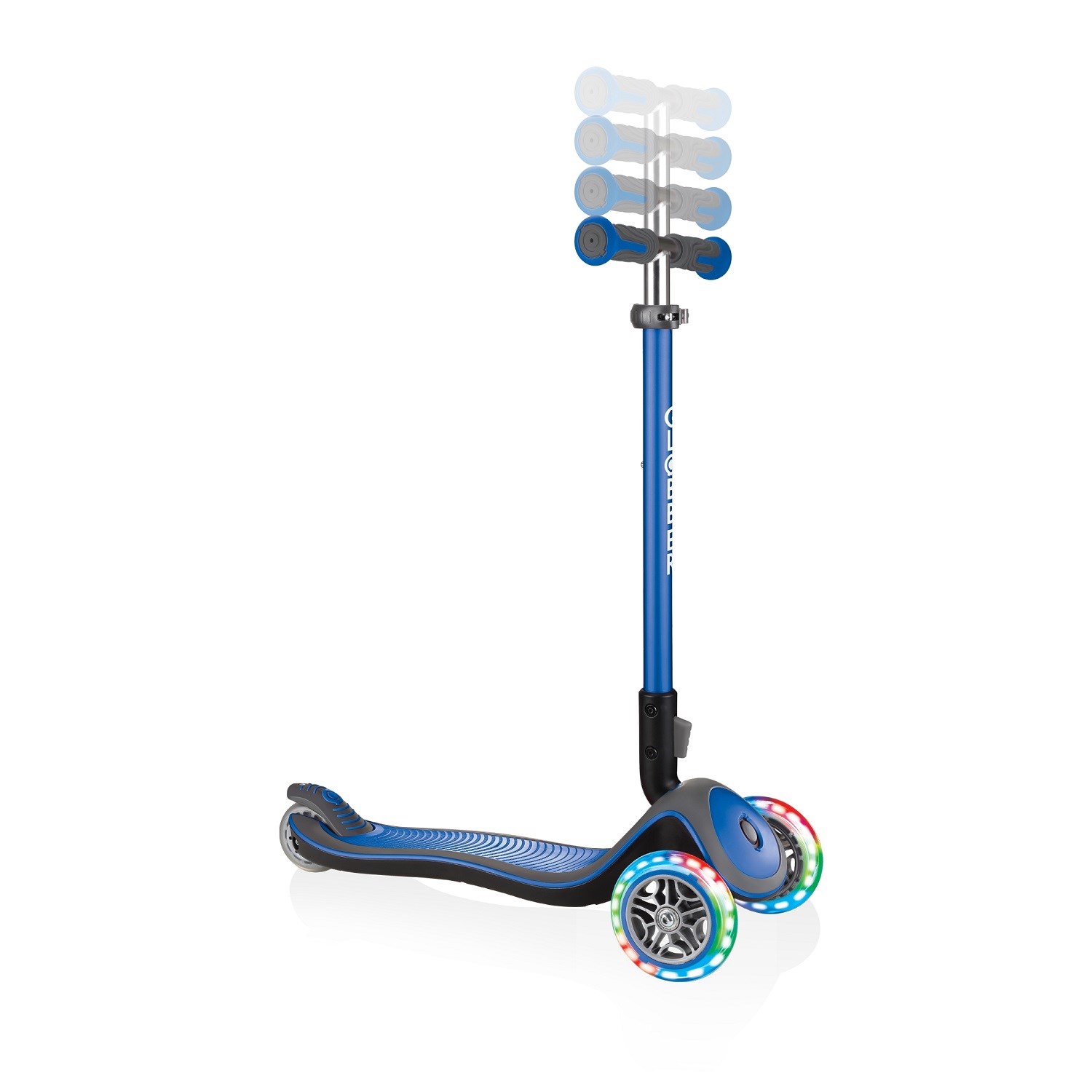 Globber Scooter Elite Deluxe Işıklı Lacivert 3 Yaş + 