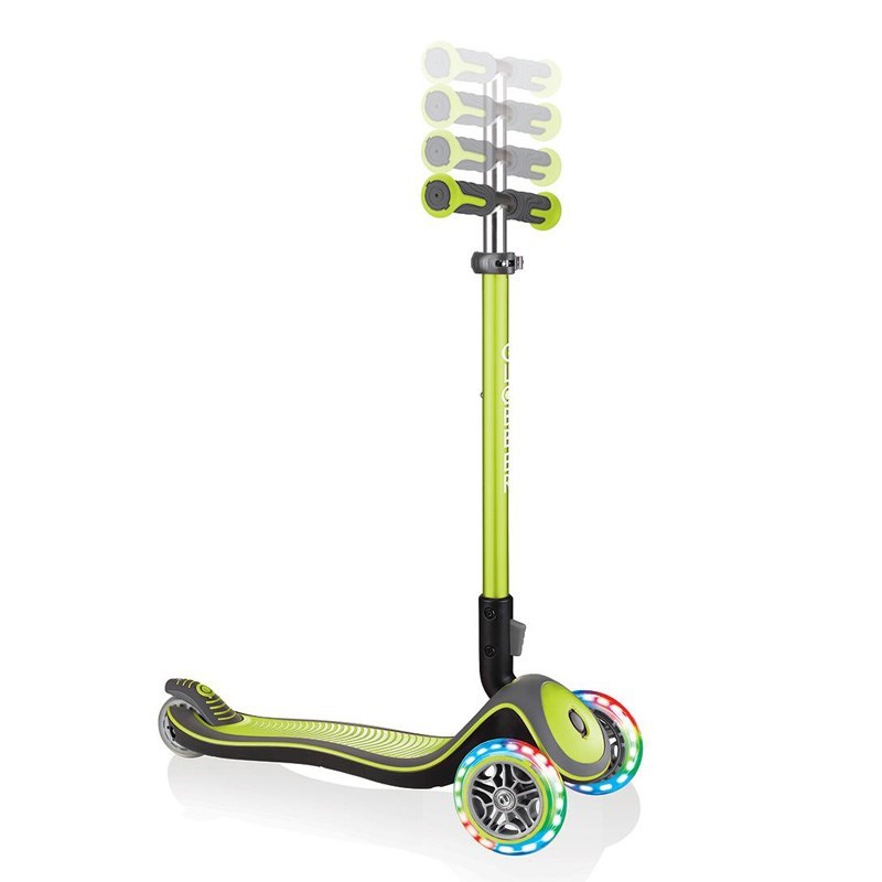 Globber Scooter Elite Deluxe Işıklı Yeşil 3 Yaş + 