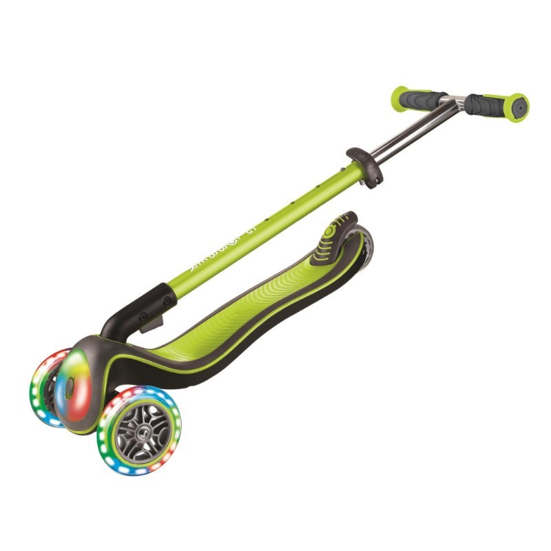 Globber Scooter Elite Katlanan Full Işıklı Yeşil 3 Yaş + 