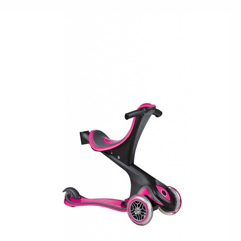 Globber Scooter Evo Go Up Comfort Pembe 15 Ay + 