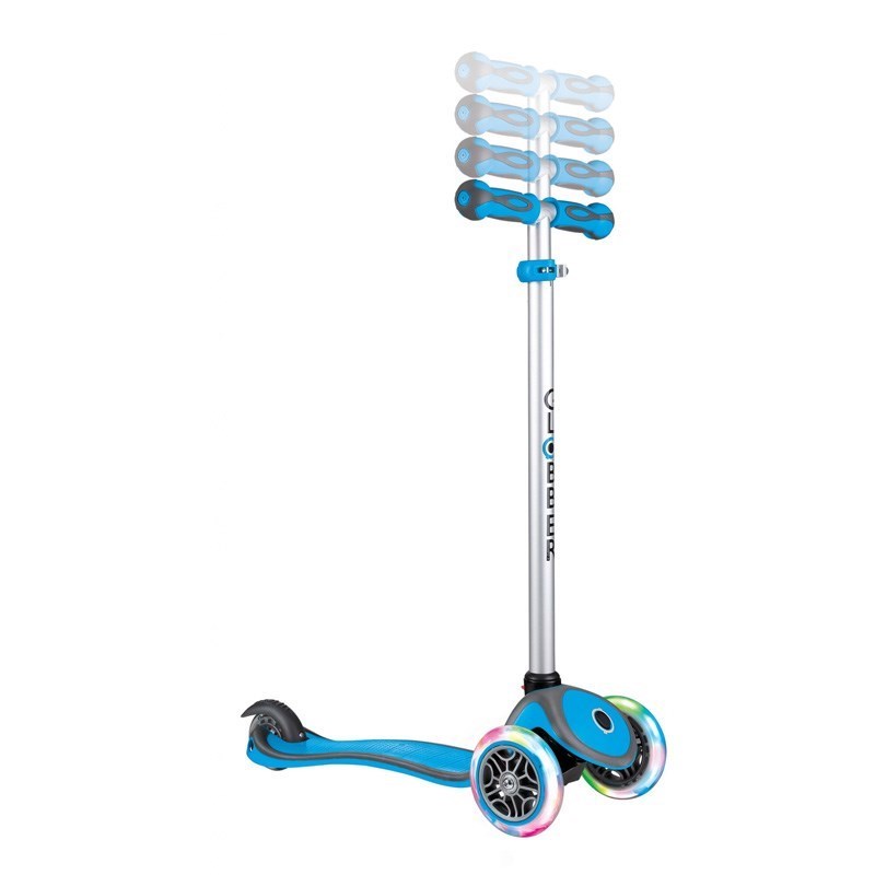 Globber Scooter Evo Go Up Comfort Işıklı Mavi 15 Ay + 
