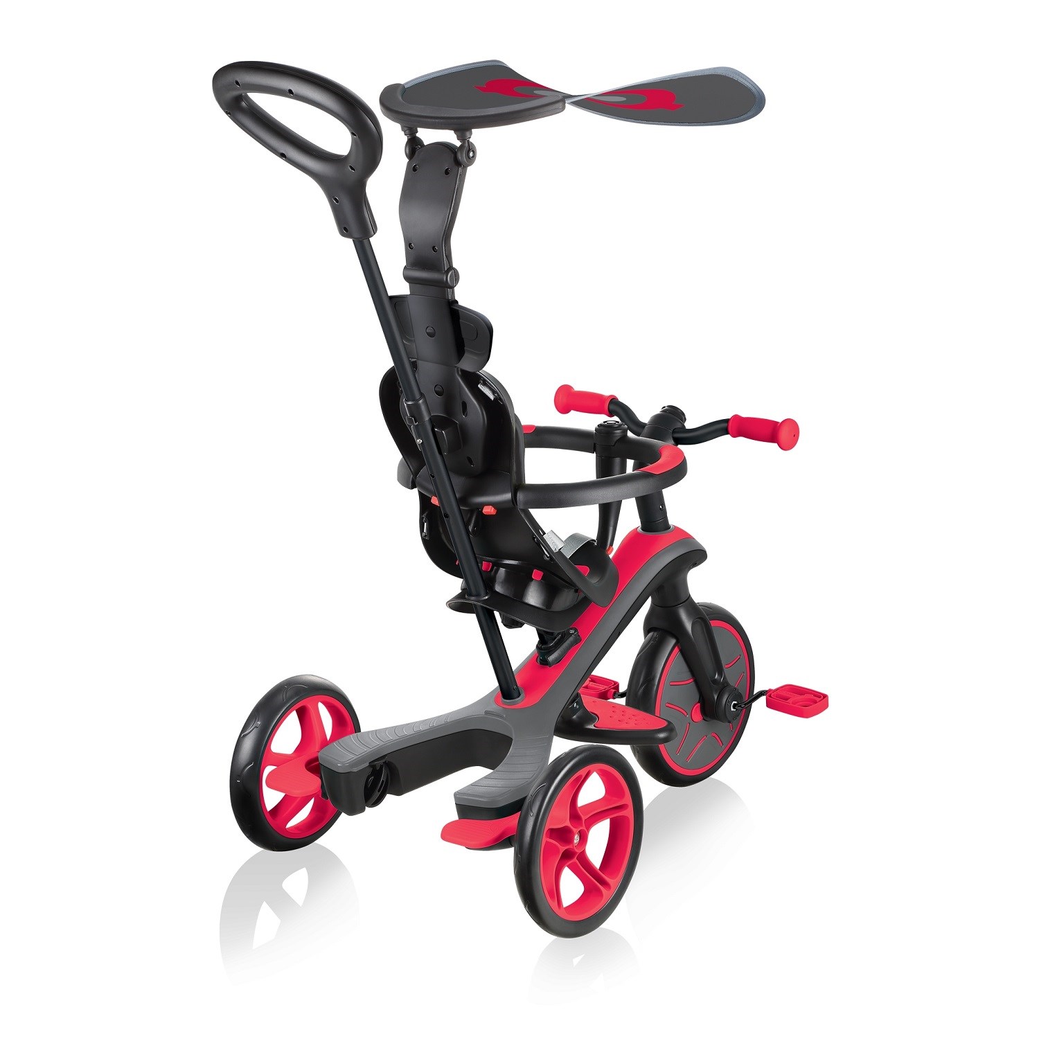 Globber Bisiklet Explorer 4 in 1 Kırmızı 10 Ay + 
