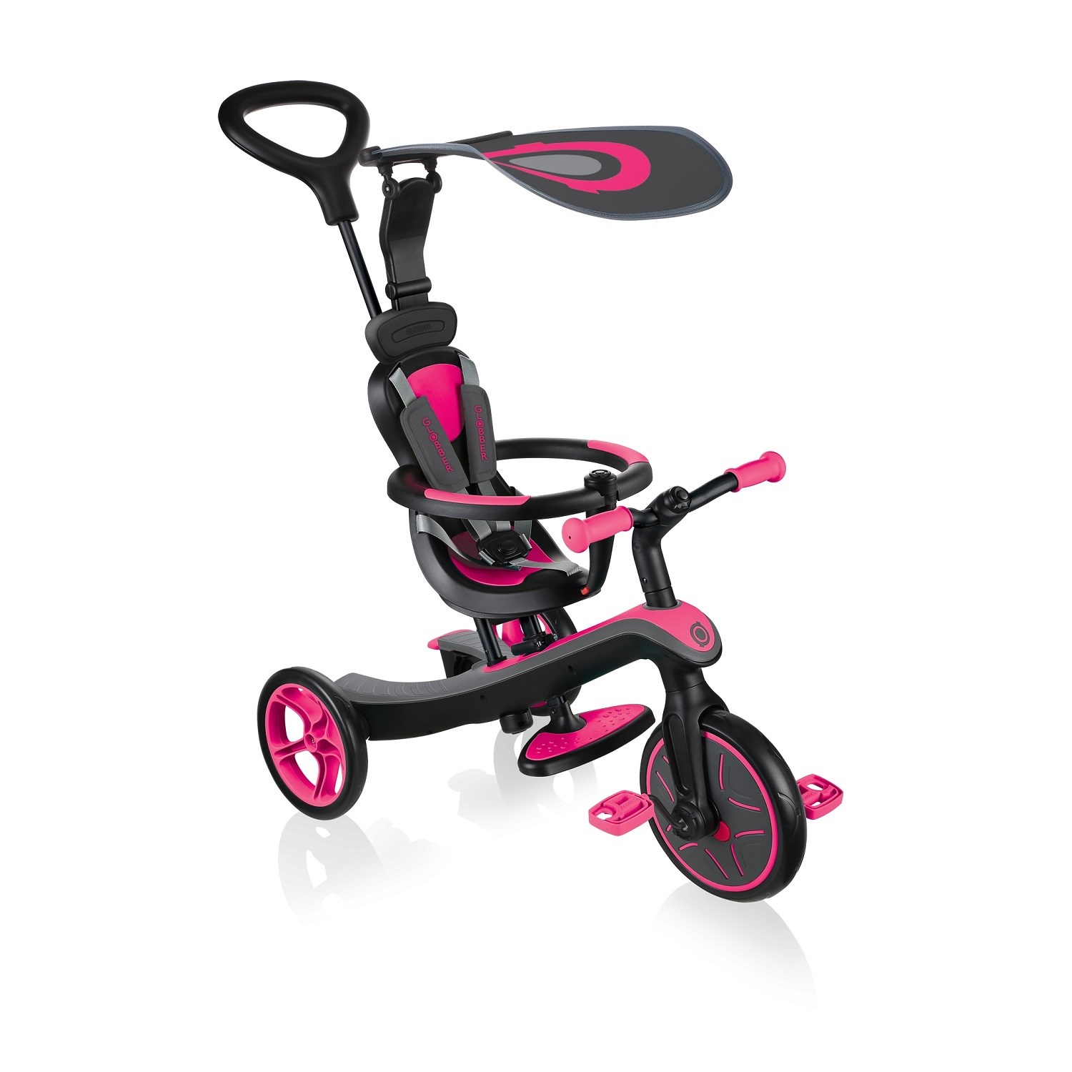 Globber Bisiklet Explorer 4 in 1 Pembe 10 Ay + 
