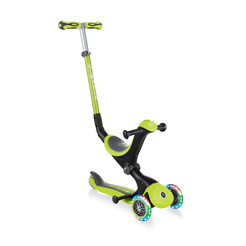Globber Go Up Deluxe Işıklı Scooter Yeşil 