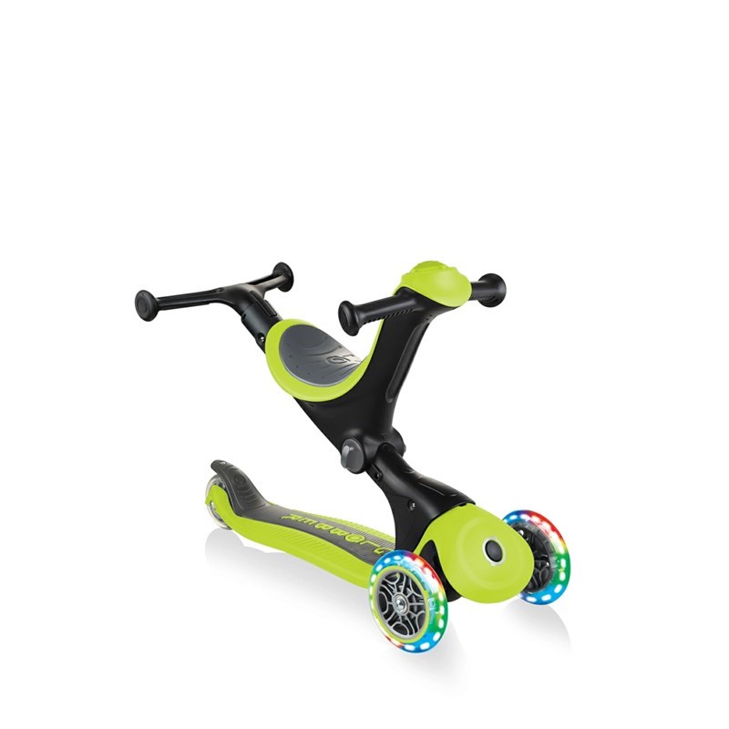 Globber Go Up Deluxe Işıklı Scooter Yeşil 