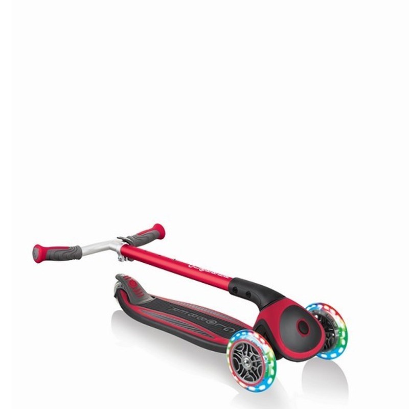 Globber Scooter Master Işıklı Katlanan Kırmızı 4 Yaş+ 