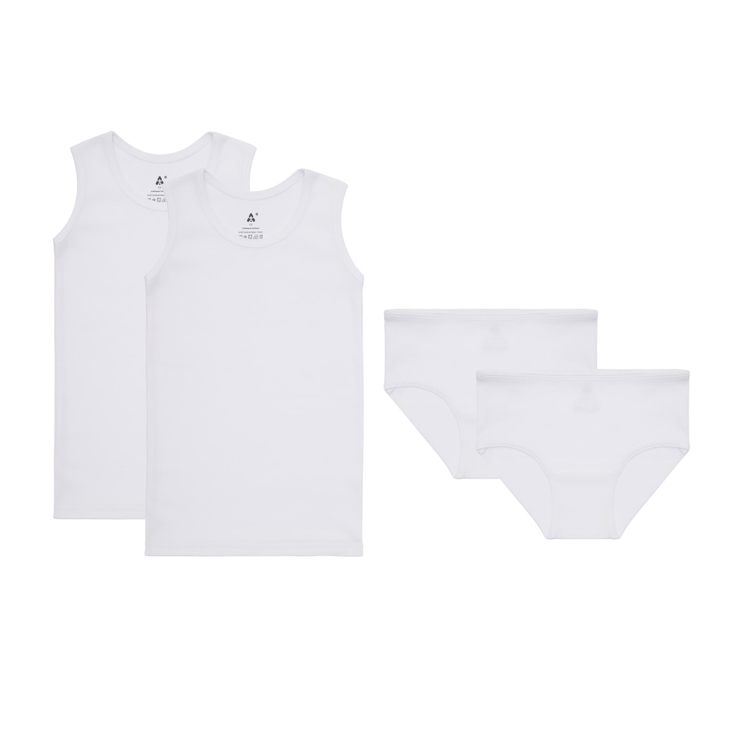 Gami Kız Çocuk Atlet Slip 4'lü Set