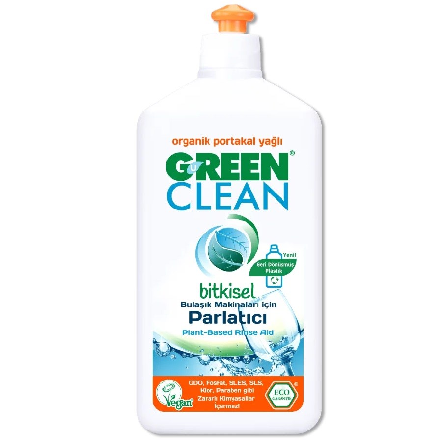 U Green Clean Bitkisel Bulaşık Makinesi İçin Parlatıcı 500 ml 