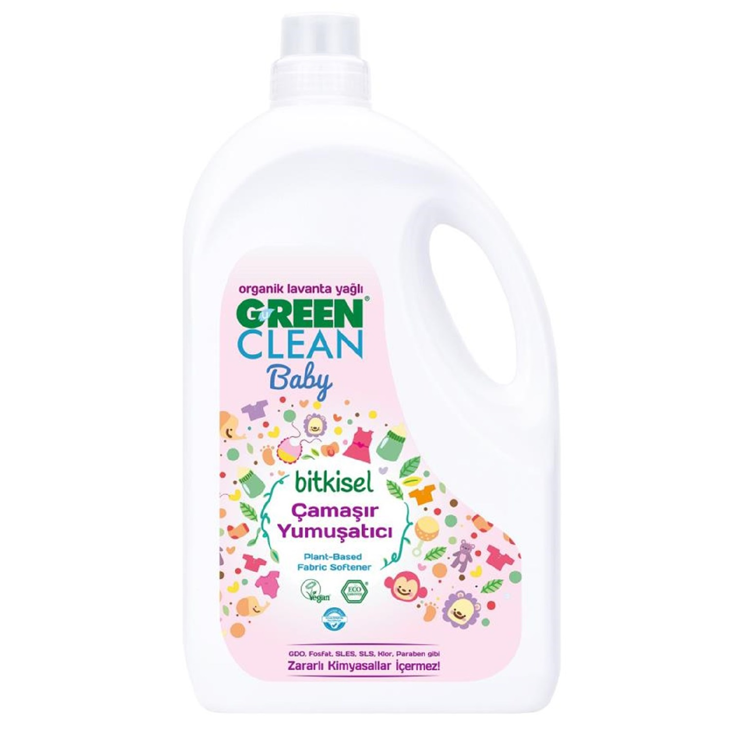 U Green Clean Bebek Bitkisel Çamaşır Yumuşatıcı 2750 ml 