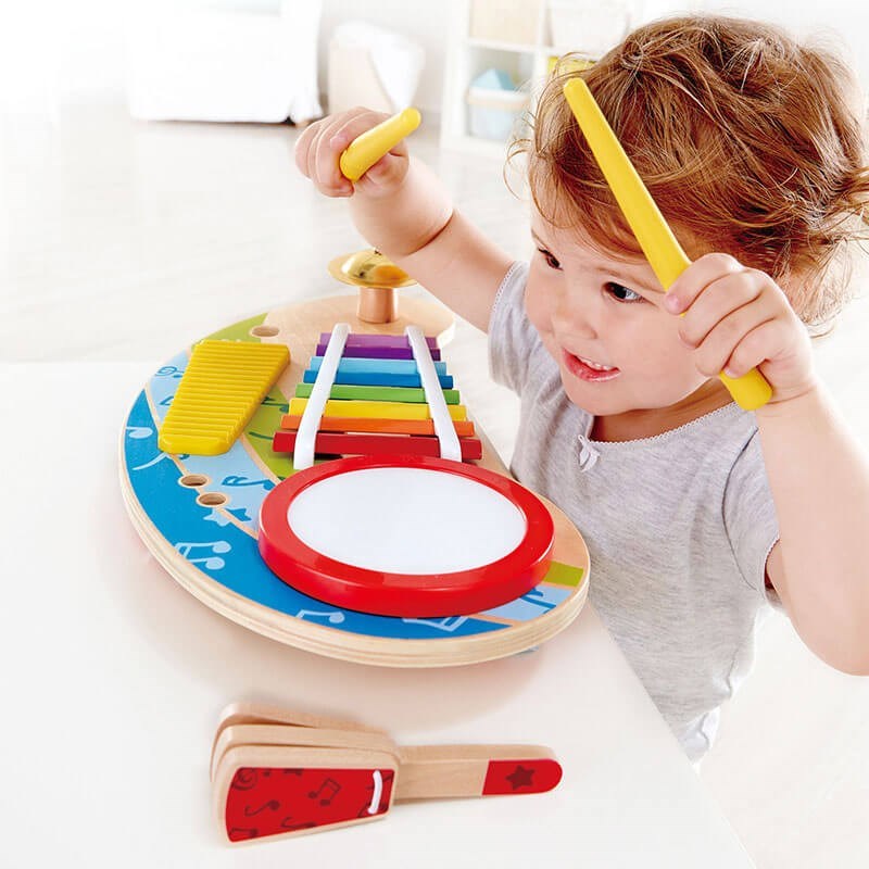 Hape Mighty Mini Band Oyuncak Müzik Seti 