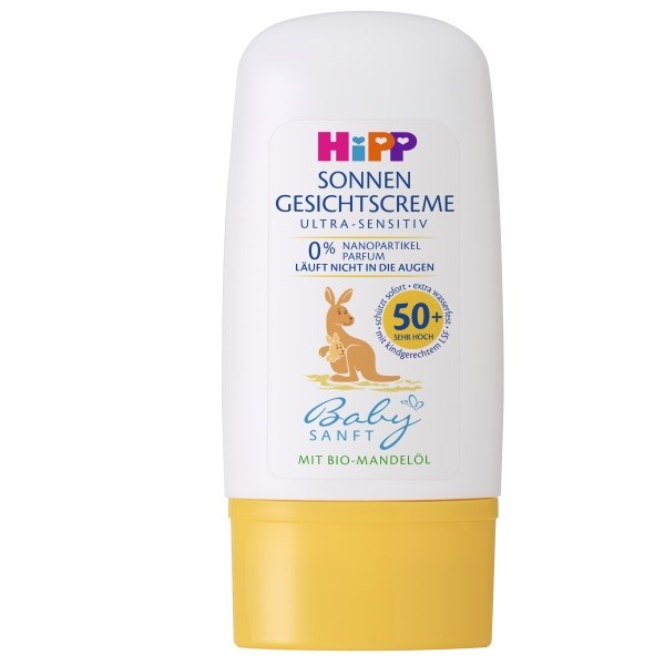 Hipp Babysanft 50 Faktör Güneş Kremi - Yüz İçin 30 ml 