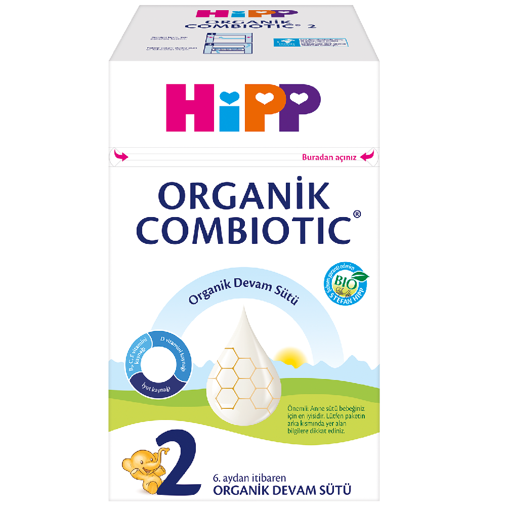 Hipp 2 Organik Combiotic Devam Sütü 800 gr