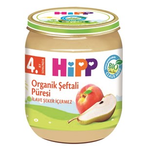 Hipp Organik Şeftali Püresi 125 gr