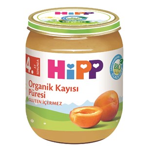 Hipp Organik Kayısı Püresi 125 gr