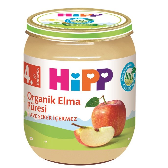 Hipp Organik Elma Püresi 125 gr 