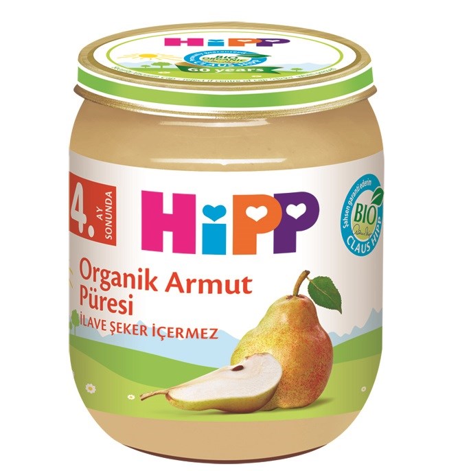 Hipp Organik Armut Püresi 125 gr 