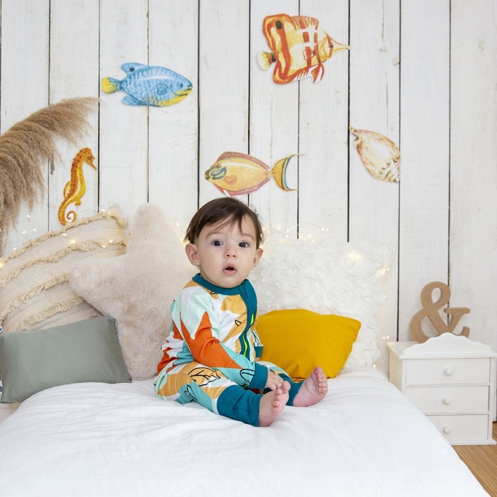 Kidzee Z Suit Autumn Patikli Uyku Tulumu 1.0 Tog Yeşil