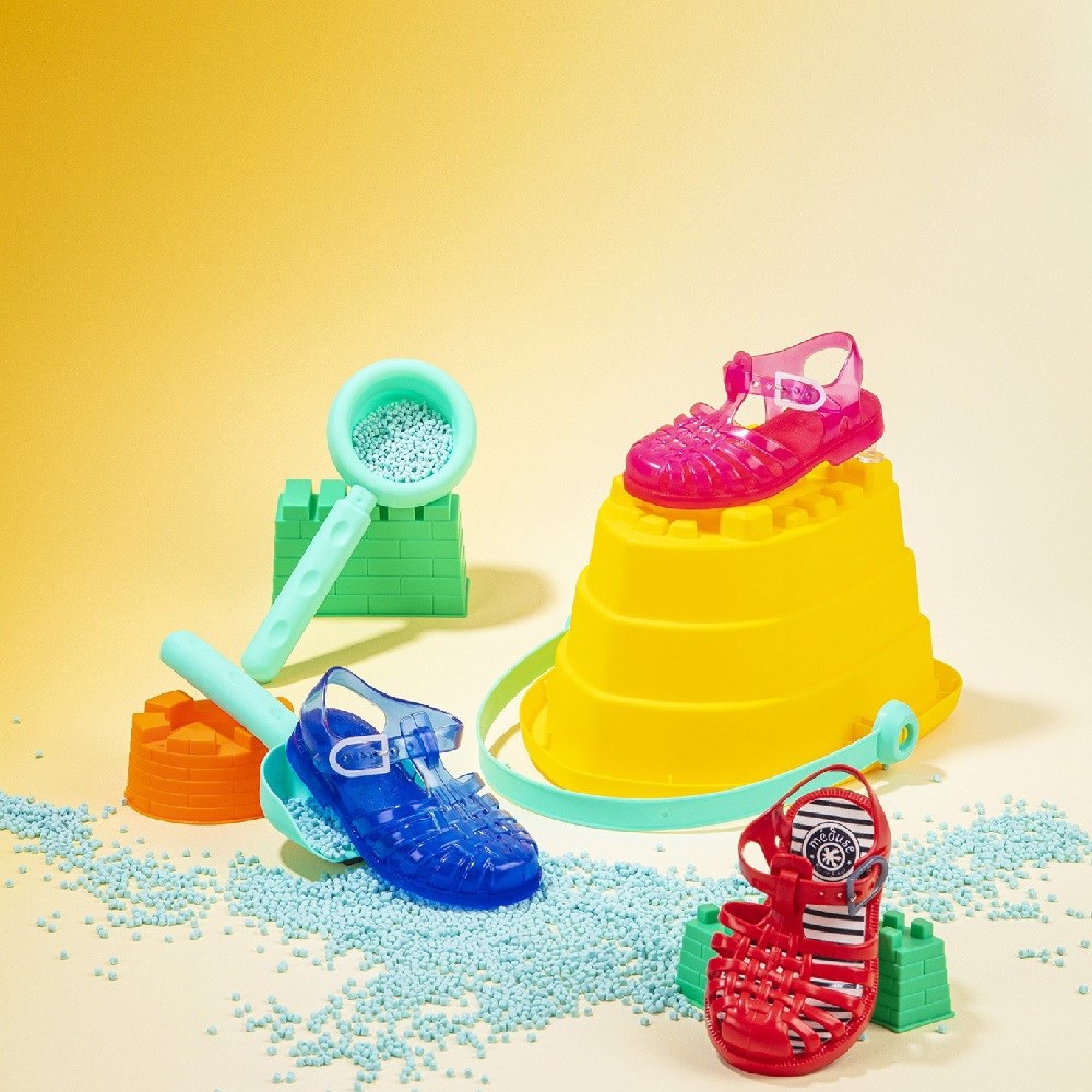 Meduse Suntri France Sandals Yazlık Çocuk Sandalet Mavi Pembe Mavi
