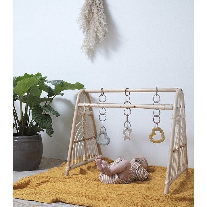 Bibs Baby Bitie Diş Kaşıyıcı Heart Peach 3 Ay + 