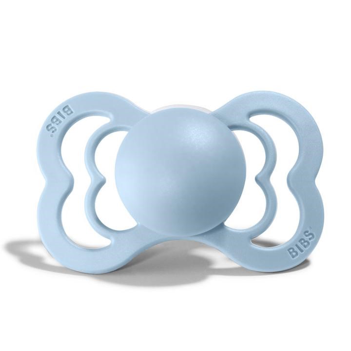 Bibs Supreme Bebek Silikon Emzik Baby Blue 0-6 Ay Mavi