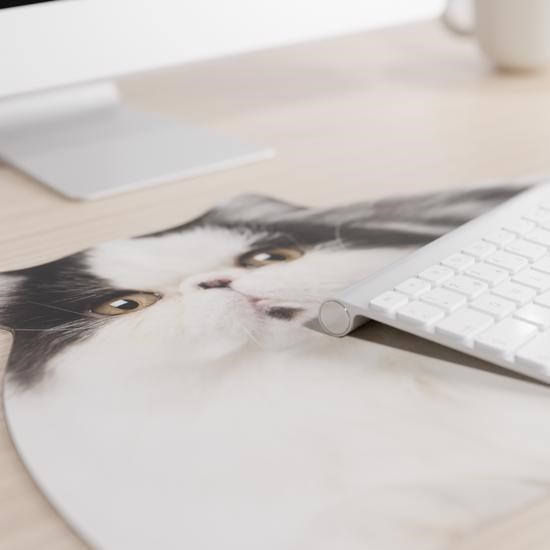 Mustard Şişman Kedi Mouse Pad 