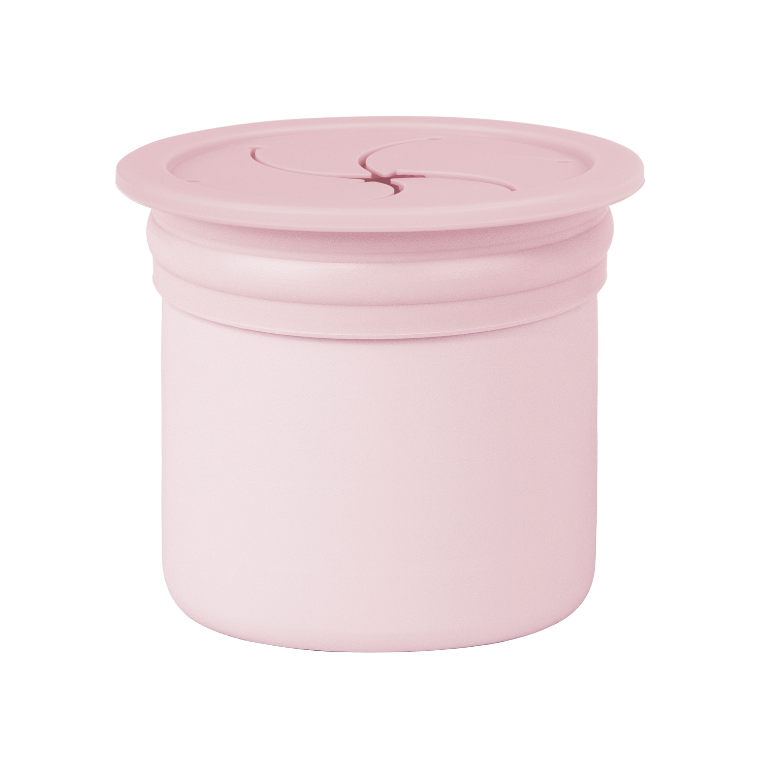 OiOi Ham Hüp Silikon Pipetli Bardak Seti 6 Ay+ Pinky Pink - Velvet/Rose 