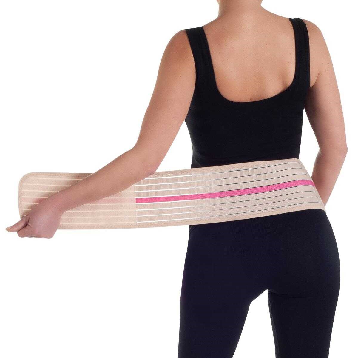 Owli Bamboo Premium Hamile Destek Kemeri ve Kalça Bandı Ten Açık Sarı