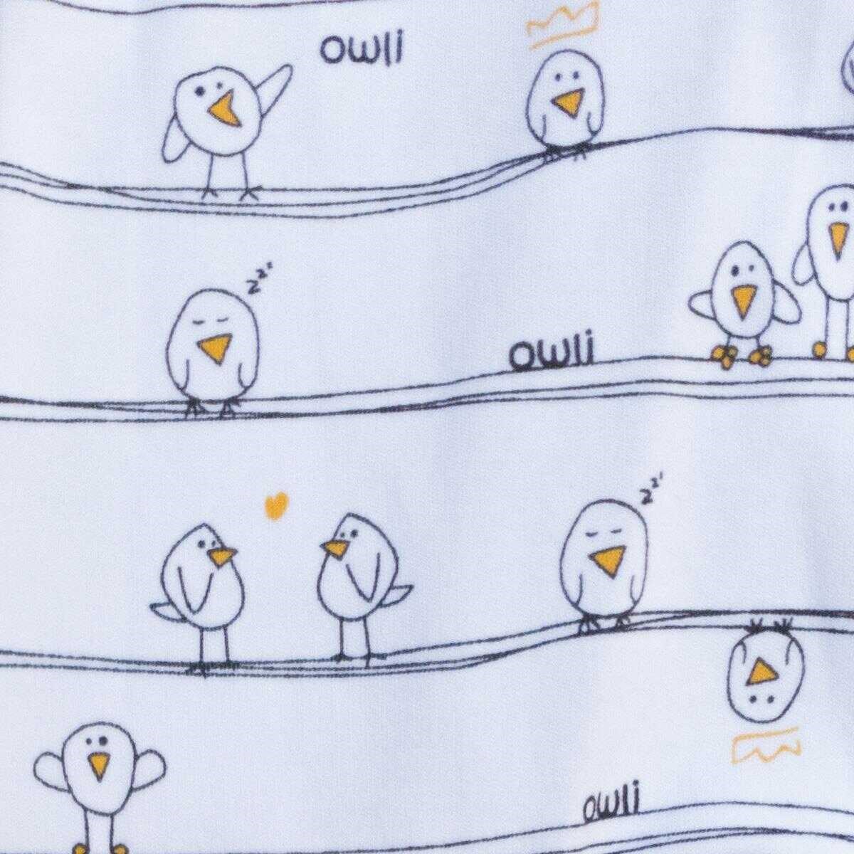 Owli Uyku Tulumu 0.2 Tog Early Birds Beyaz