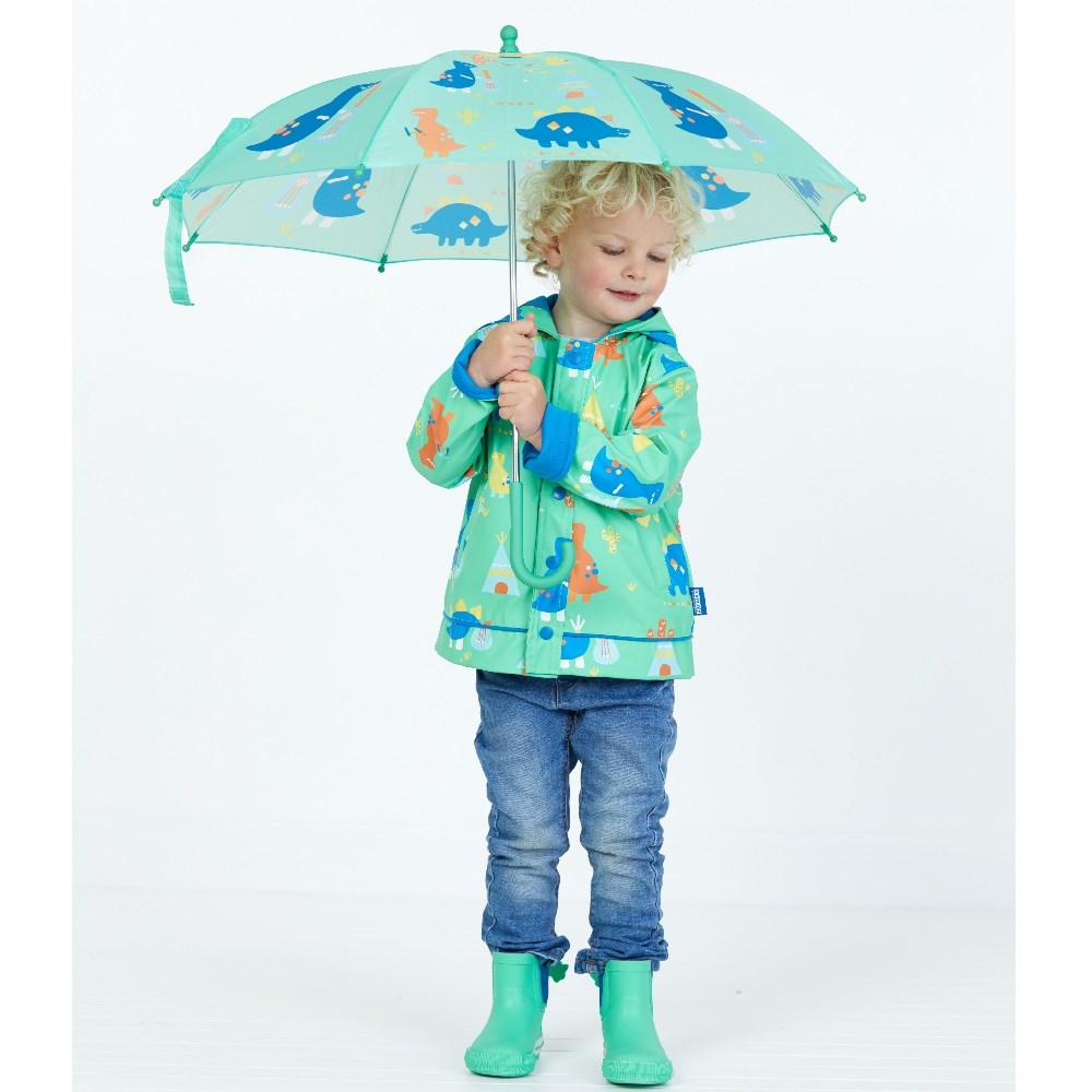 Penny Scallan Yağmurluk Dino Rock Mint Yeşil