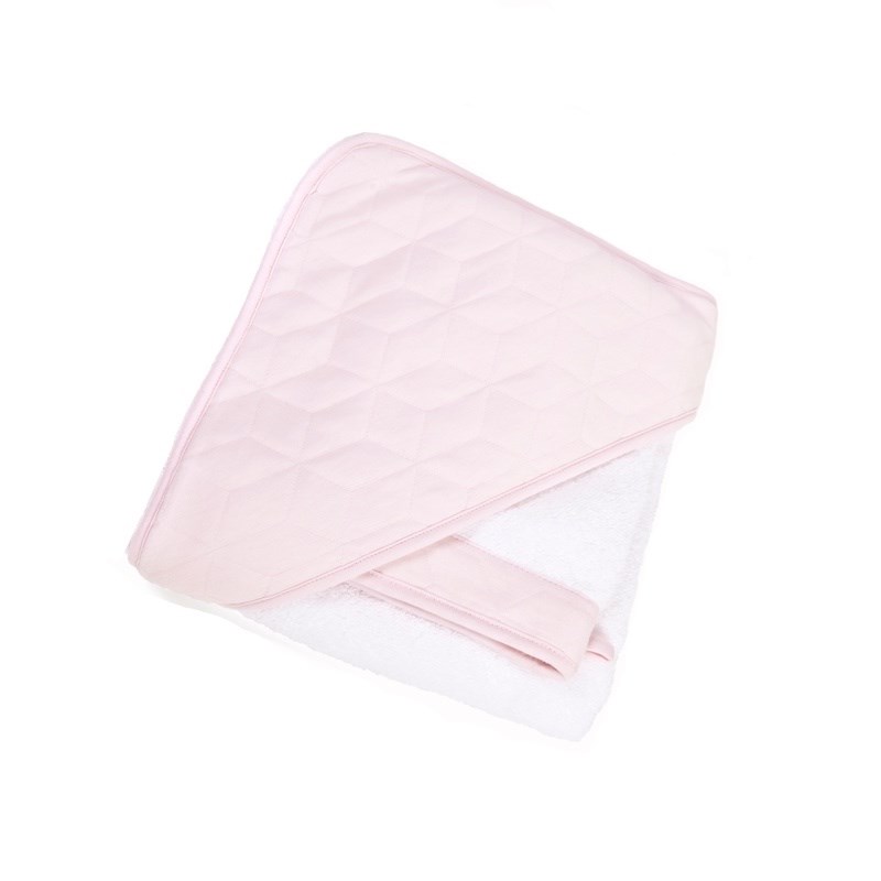 Poetree Star Light Pink Bebek Havlu Kundak Kese Seti 80 x 80 cm 